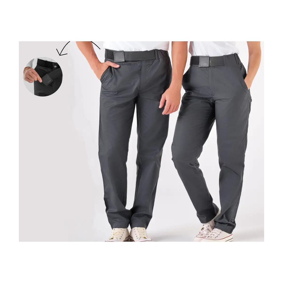 PANTALÓN DE COCINA UNISEX AJUSTABLE