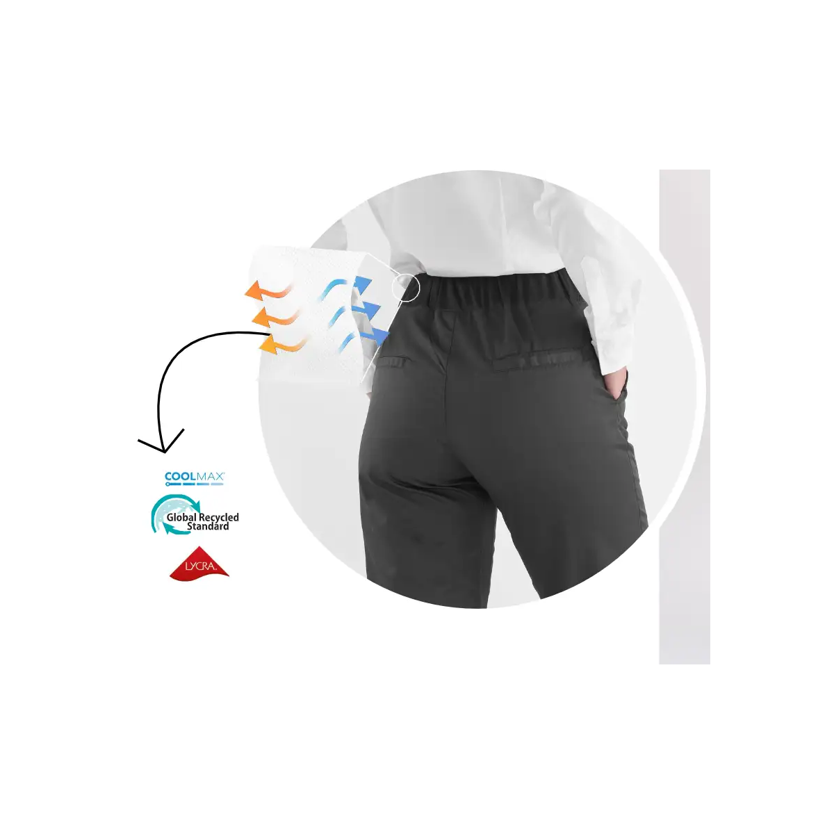 PANTALÓN DE COCINA UNISEX AJUSTABLE