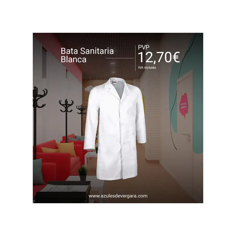 PACK BATA LABORATORIO BLANCA