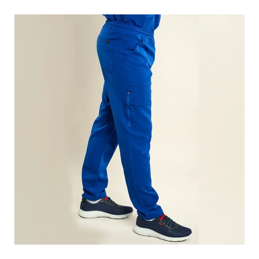 ⭐ PANTALÓN SANITARIO HOMBRE ANTIBACTERIAL | Azules de Vergara