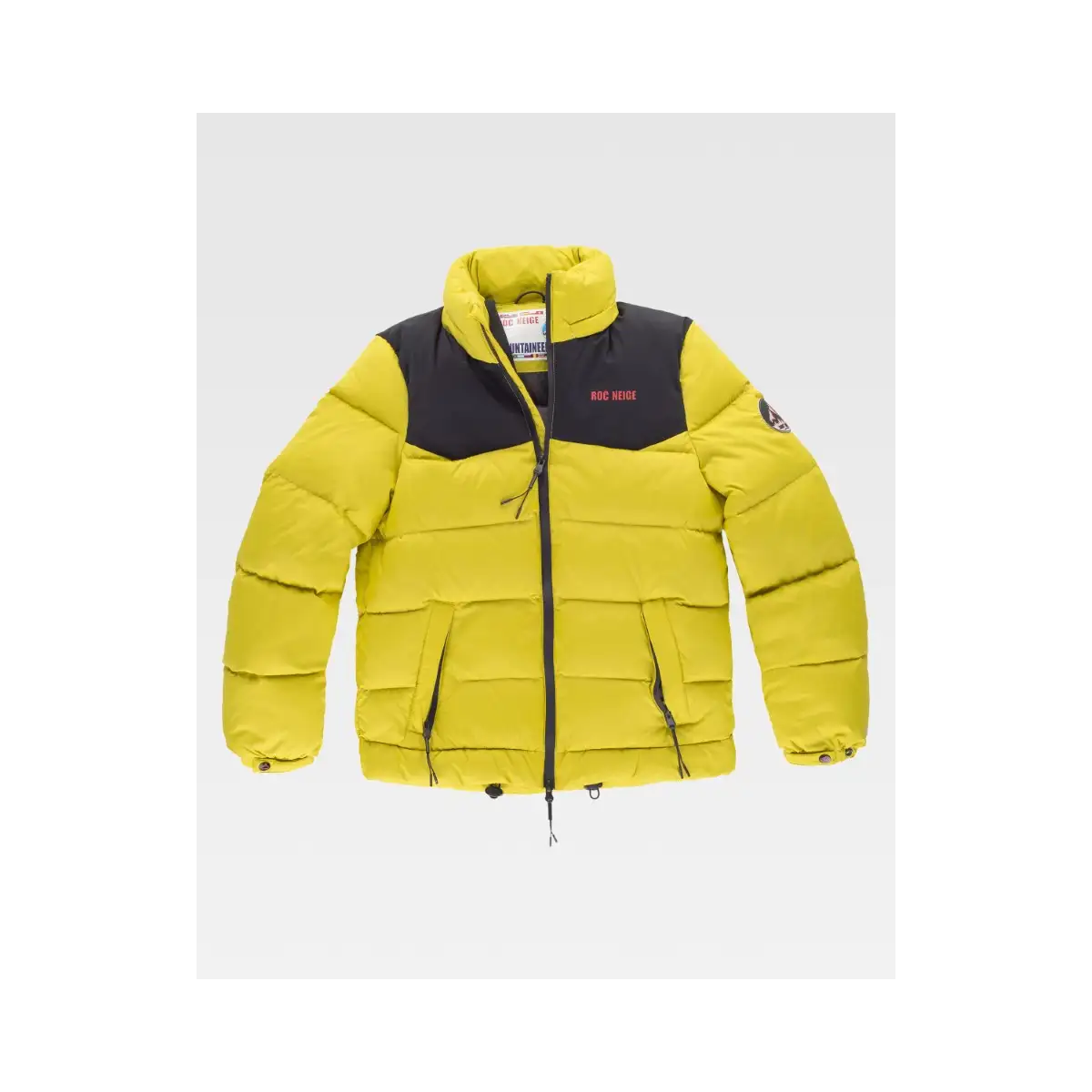 PARKA CON CAPUCHA Y RELLENO DE PLUMAS