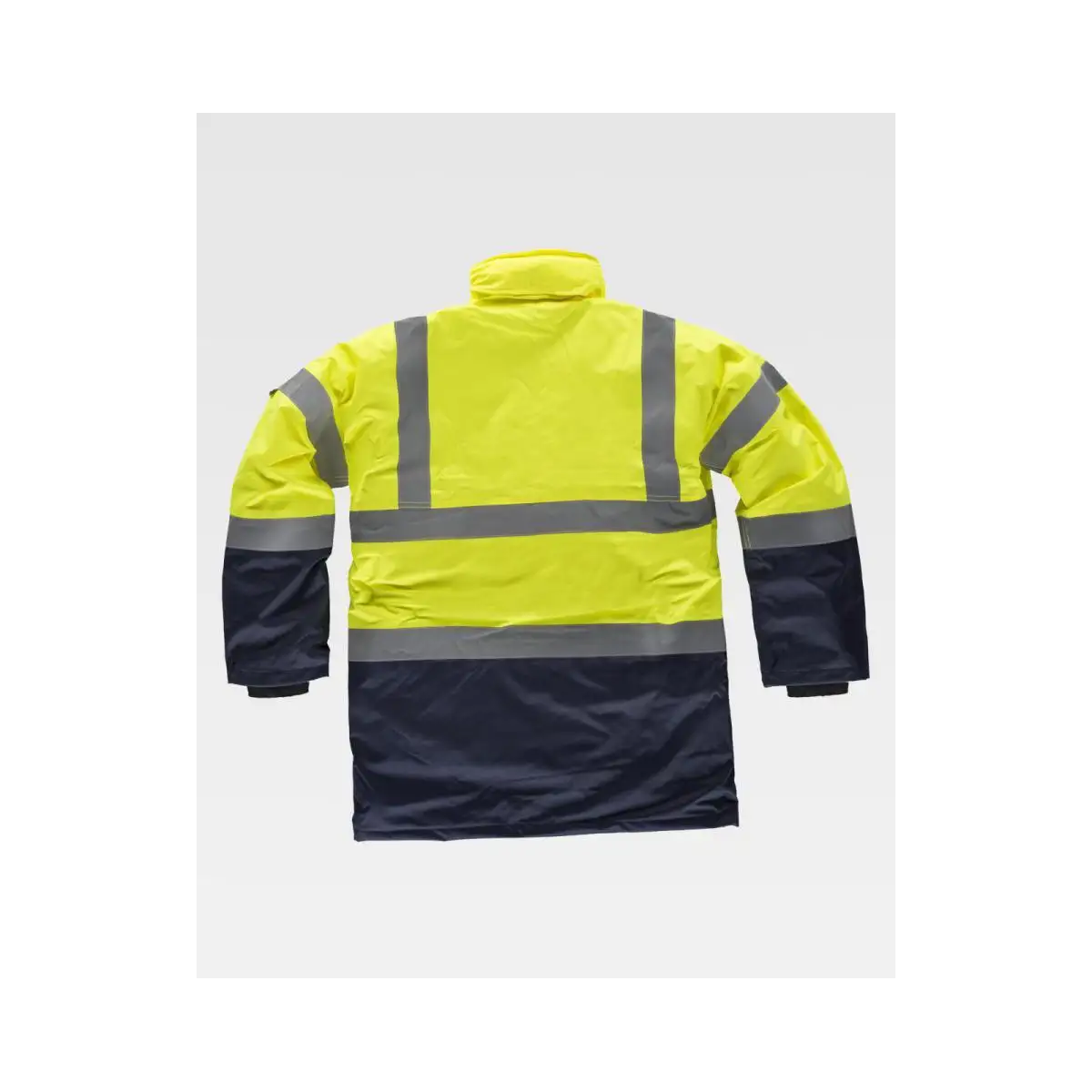 PARKA BICOLOR ALTA VISIBILIDAD IMPERMEABLE