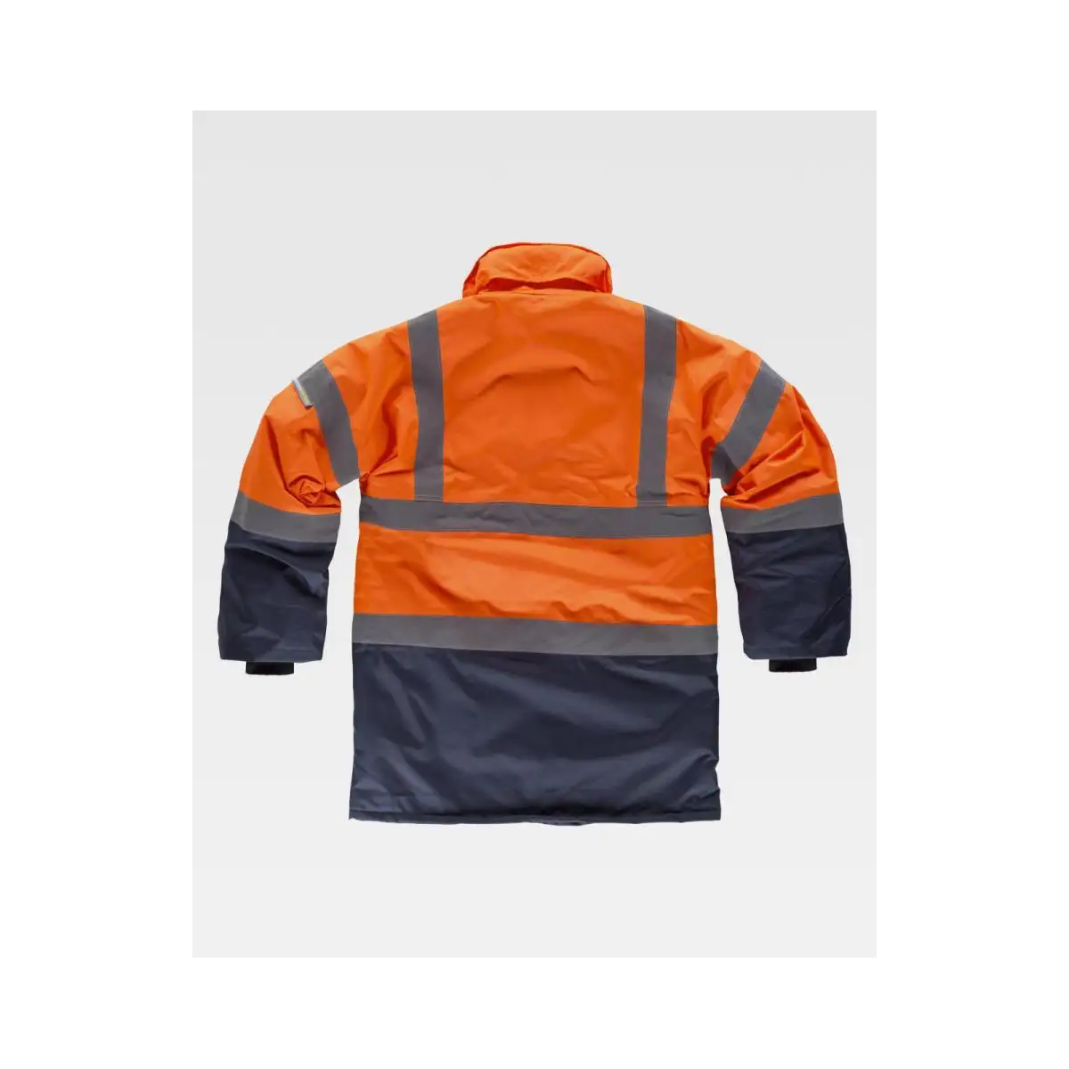PARKA BICOLOR ALTA VISIBILIDAD IMPERMEABLE