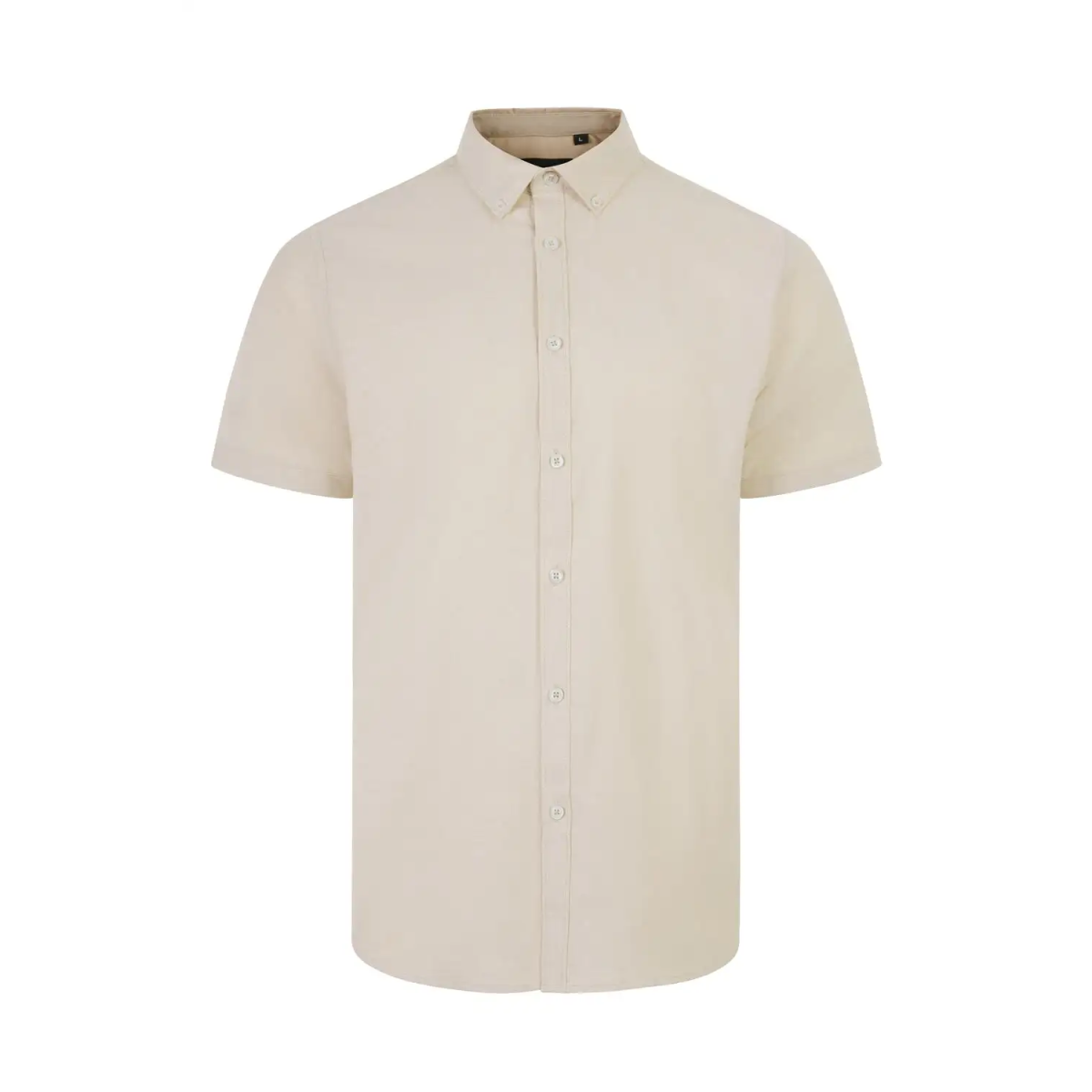 CAMISA OXFORD MANGA CORTA STRETCH