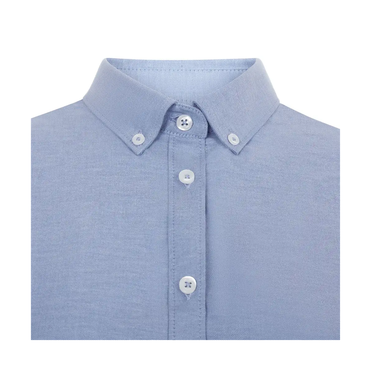 CAMISA MUJER OXFORD MANGA CORTA STRETCH