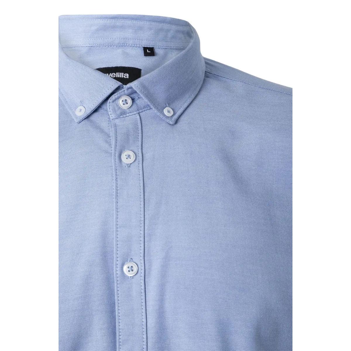 CAMISA OXFORD MANGA LARGA STRETCH