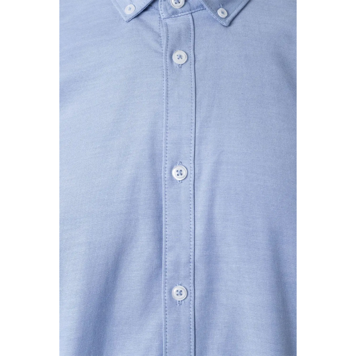 CAMISA OXFORD MANGA LARGA STRETCH