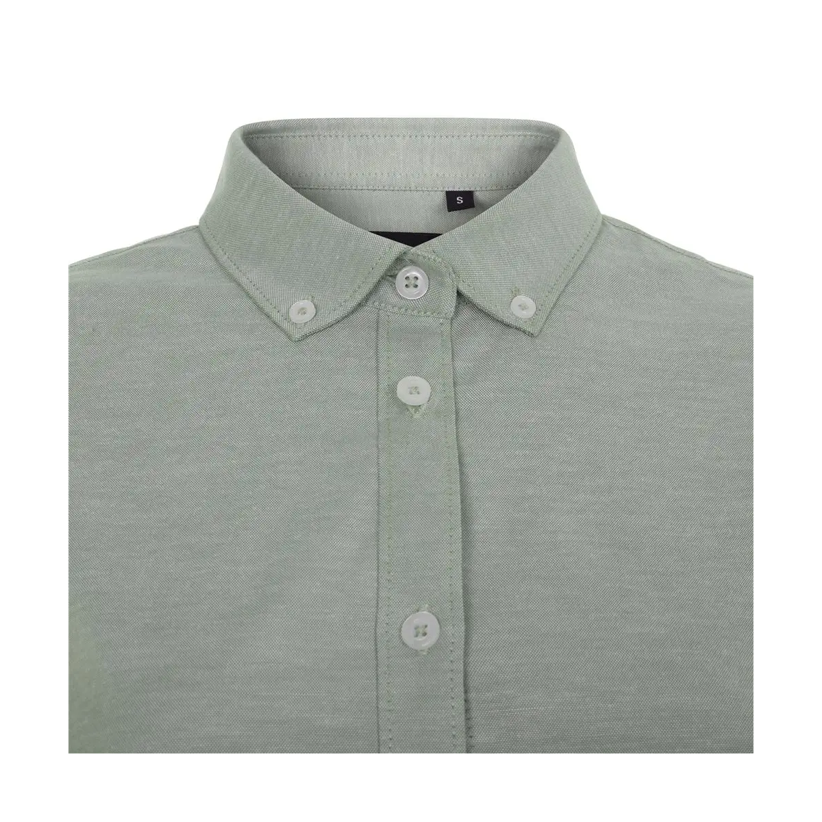 CAMISA MUJER OXFORD MANGA LARGA STRETCH