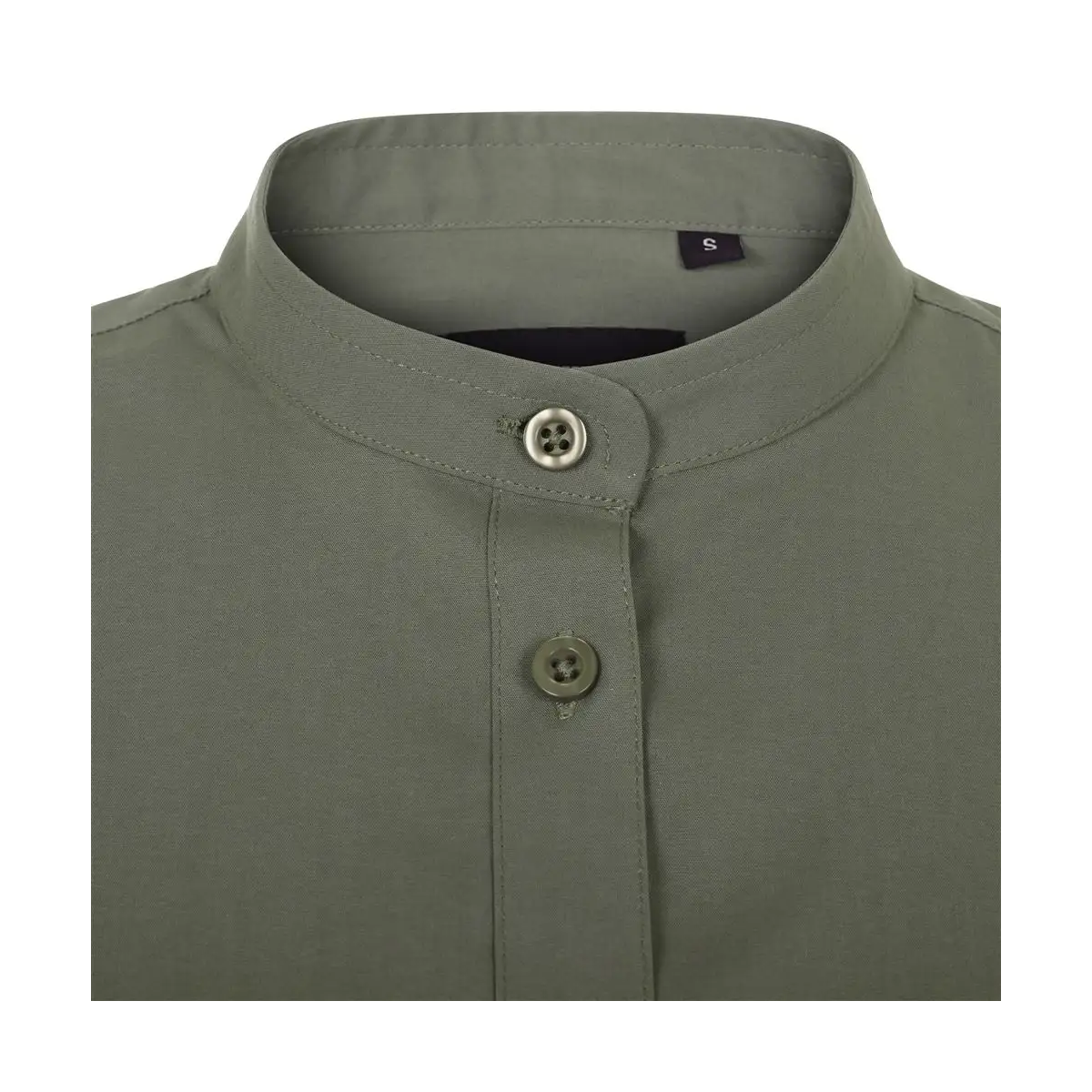 CAMISA MUJER POPELIN MANGA CORTA STRETCH