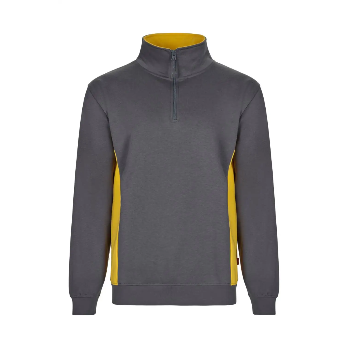 SUDADERA BICOLOR MEDIA CREMALLERA INDUSTRIA