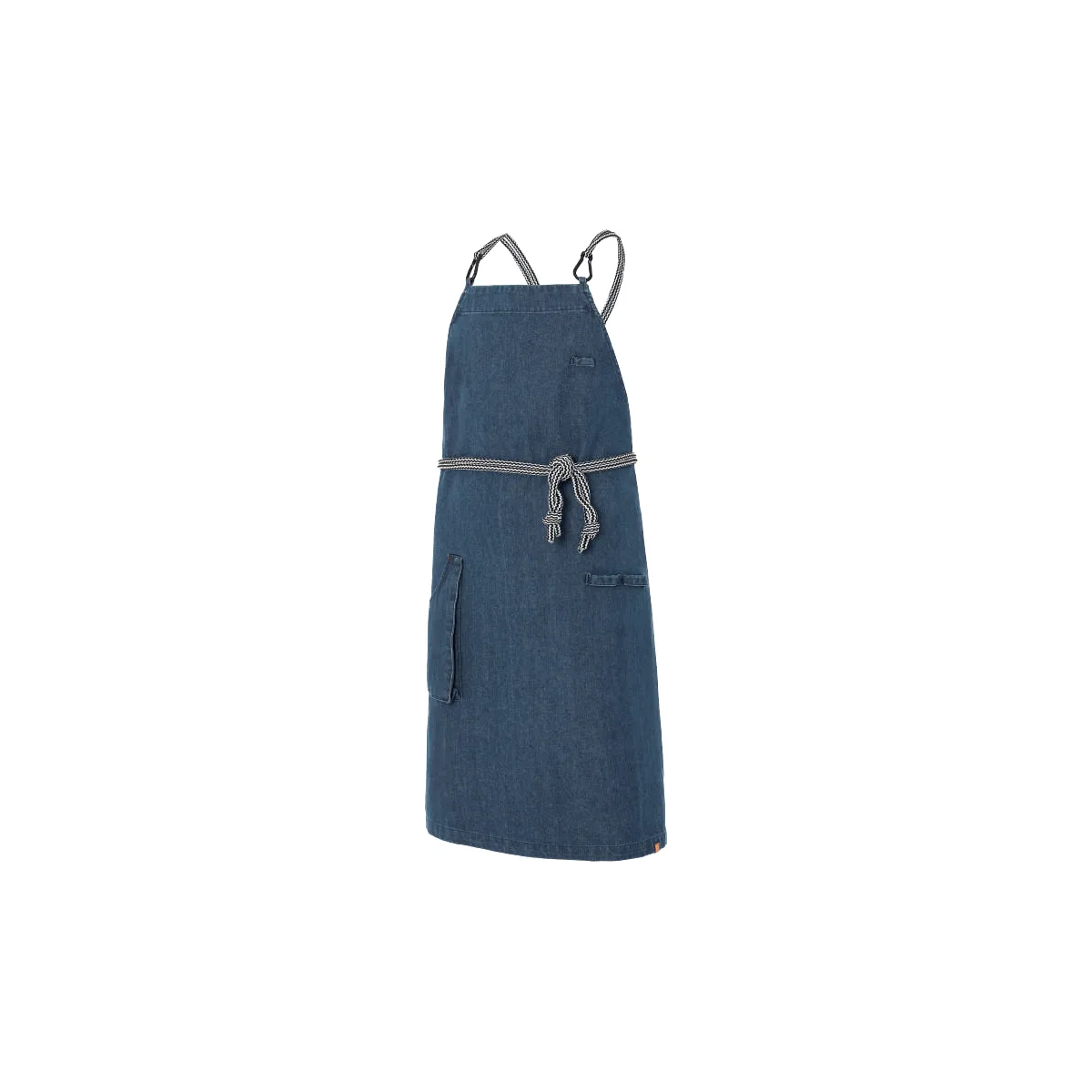 DELANTAL PETO ARNES CRUZADO DENIM CAMARERO