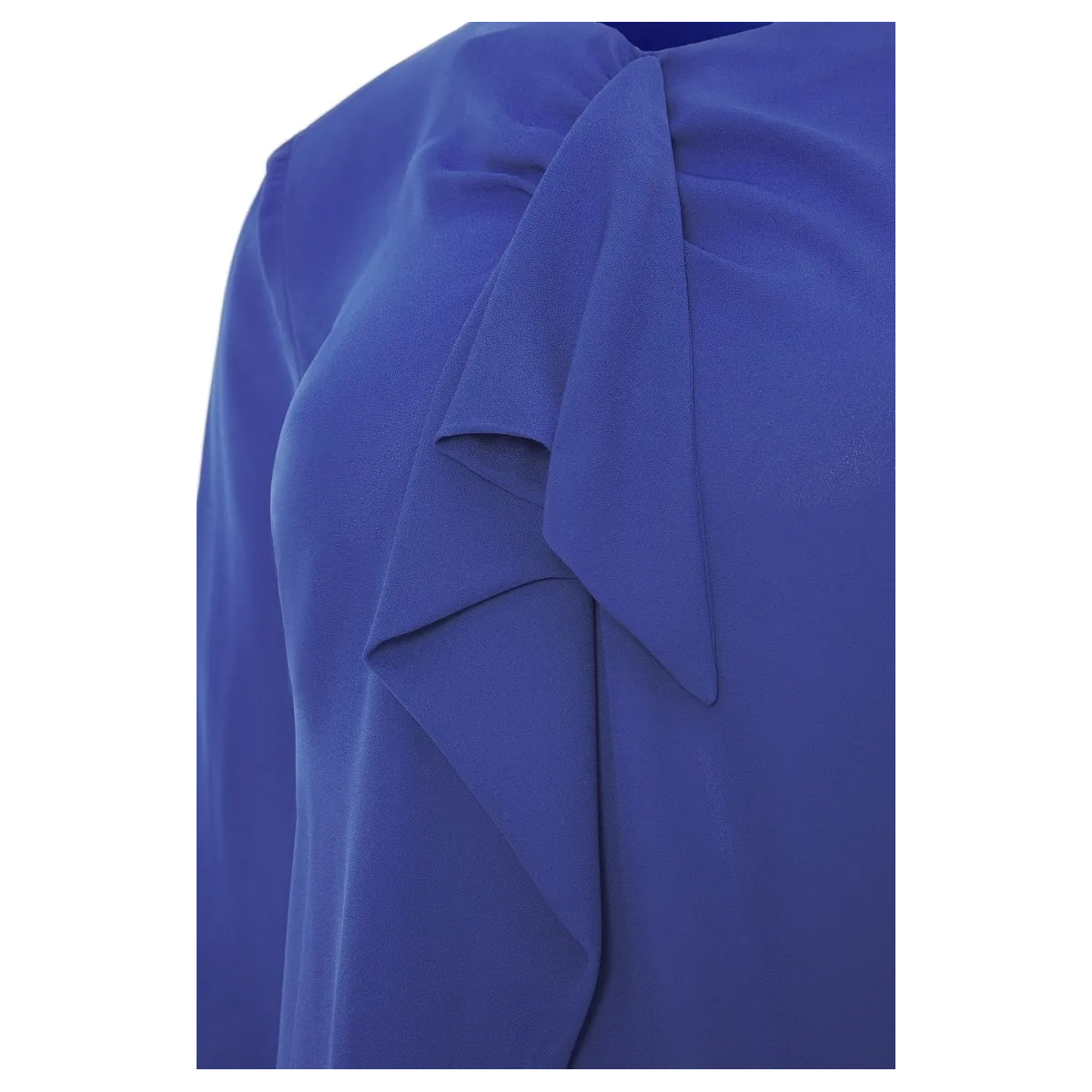 BLUSA CUELLO REDONDO ESTILO PAÑUELO