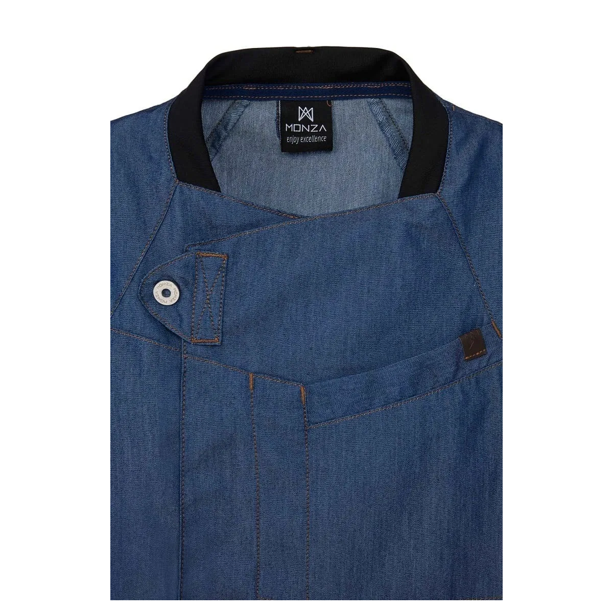 CHAQUETILLA HOSTELERIA MANGA CORTA DENIM