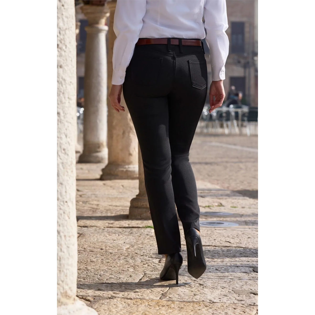 PANTALÓN CINCO BOLSILLOS BIELÁSTICO MUJER