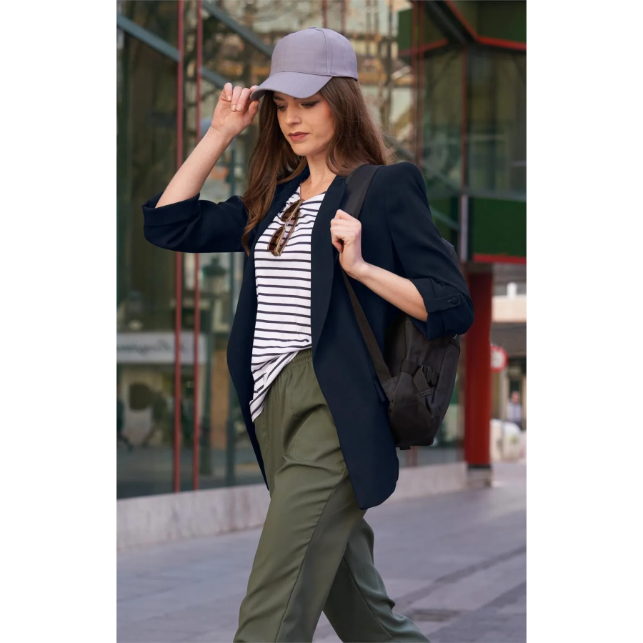 ⭐ AMERICANA MUJER CON RECOGEMANGA | Azules de Vergara