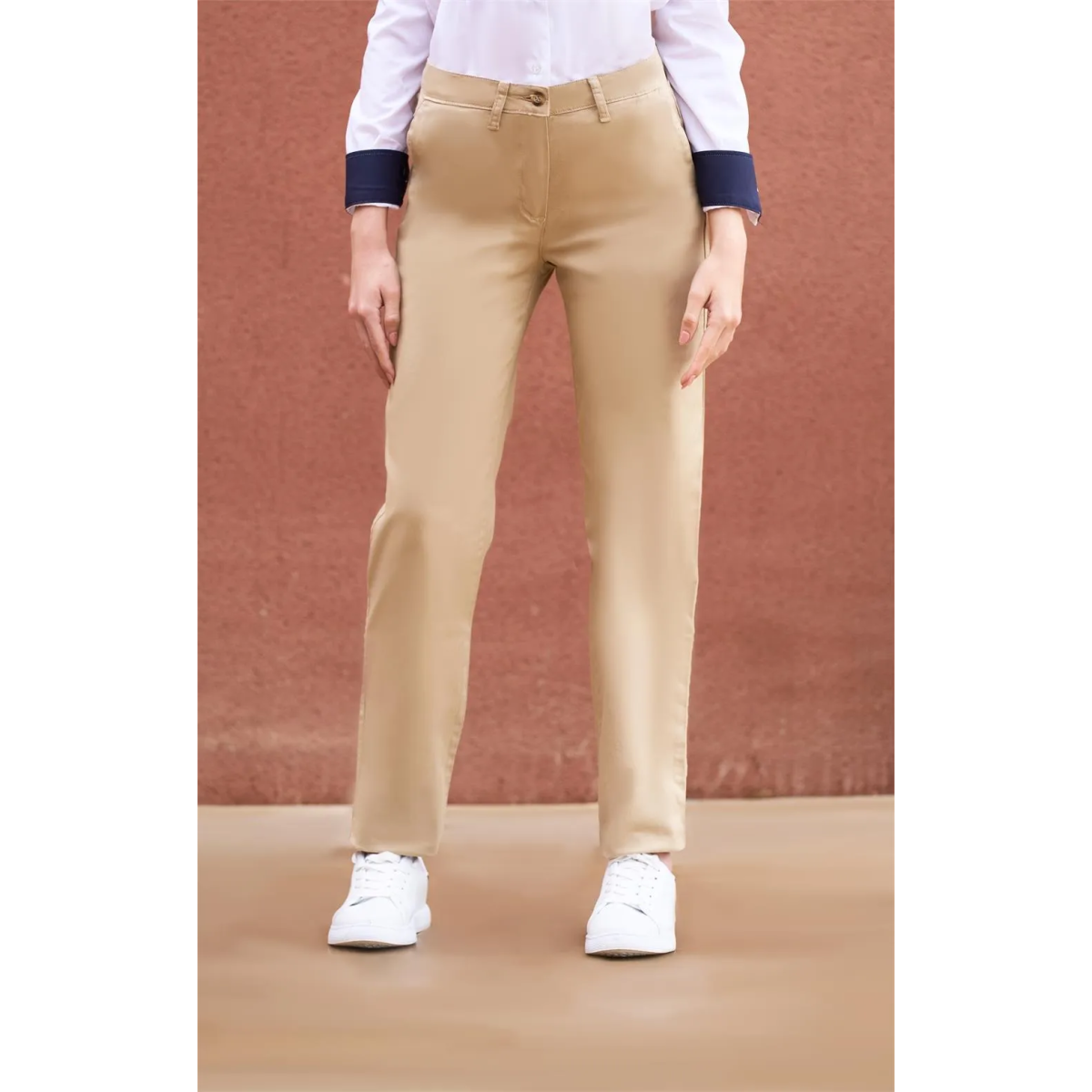 PANTALÓN CHINO MUJER STRETCH COMERCIO