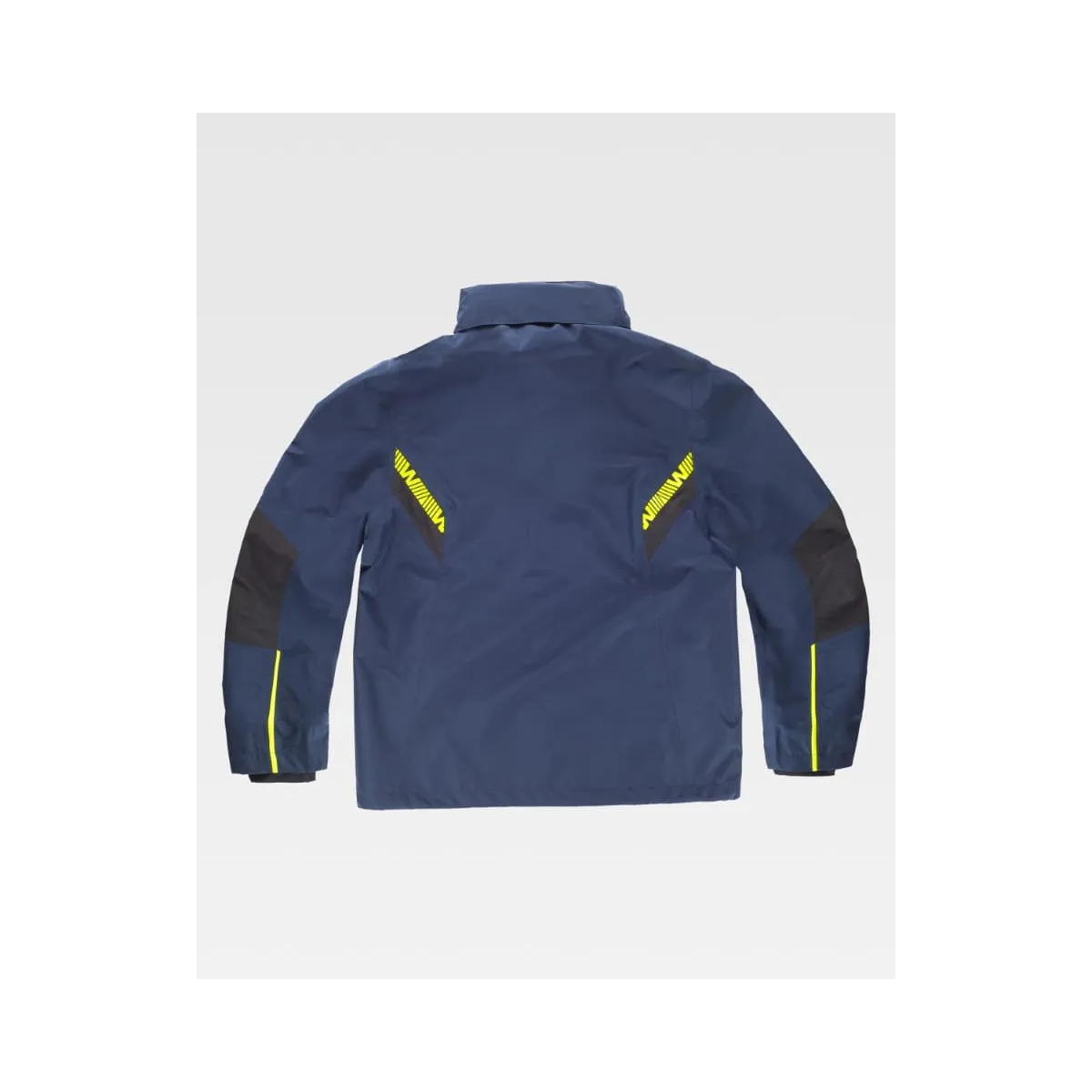 CHAQUETA IMPERMEABLE TRANSPIRABLE CON CAPUCHA