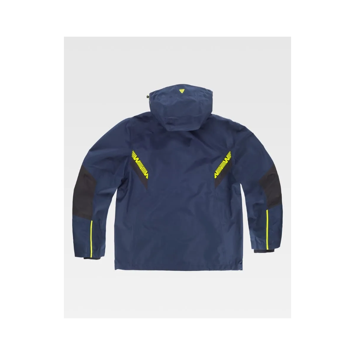 CHAQUETA IMPERMEABLE TRANSPIRABLE CON CAPUCHA