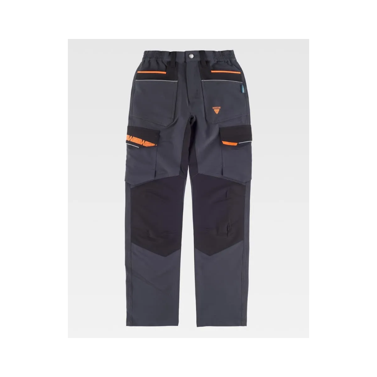 PANTALON MULTIBOLSILLOS CON VIVOS ELÁSTICO