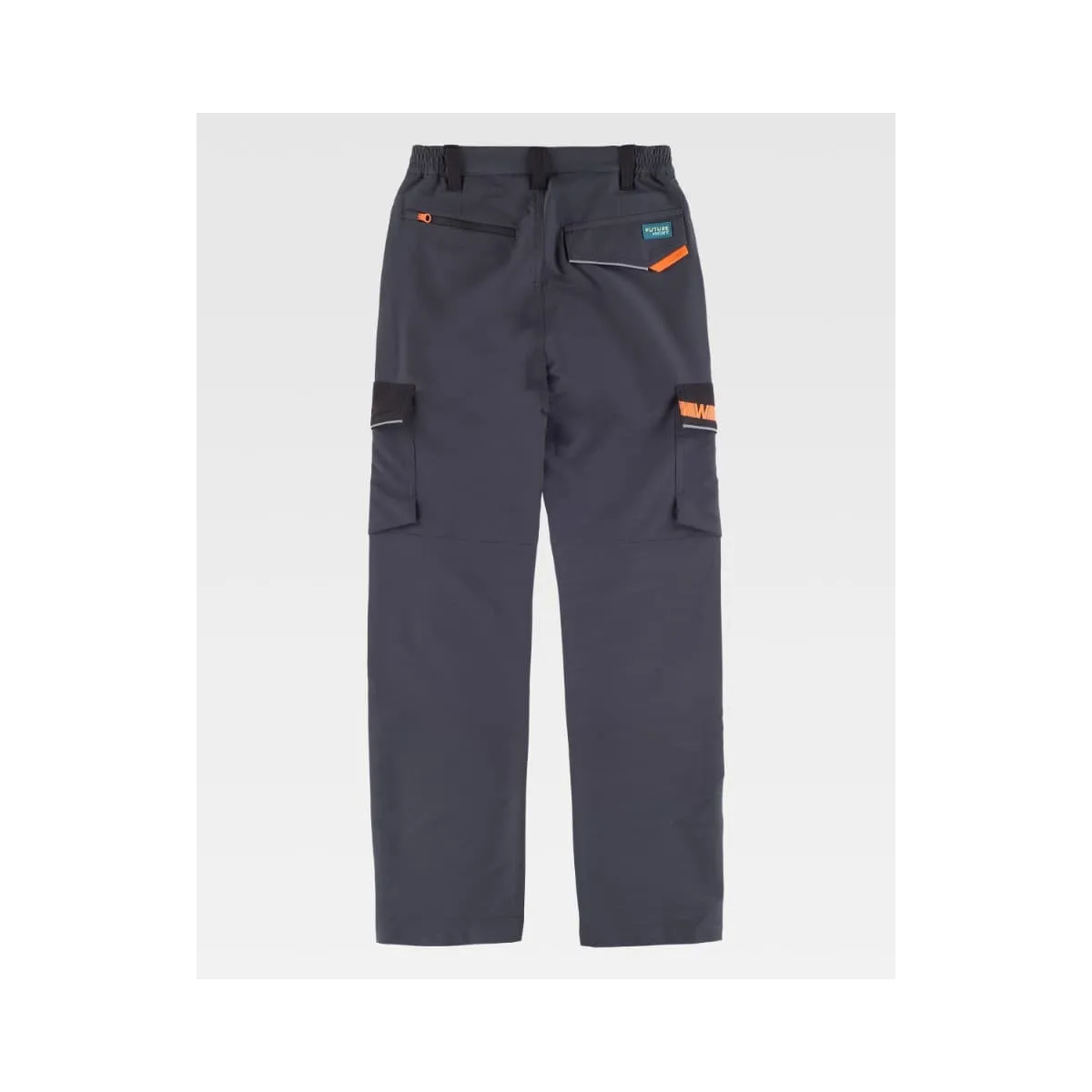 PANTALON MULTIBOLSILLOS CON VIVOS ELÁSTICO