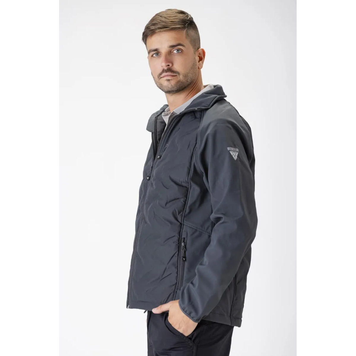 CHAQUETA WORKSHELL ELÁSTICA ACOLCHADA