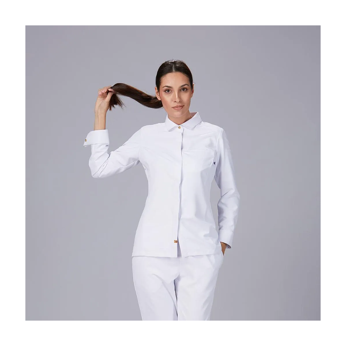 CHAQUETA MUJER CUELLO ITALIANO POL RECICLADO