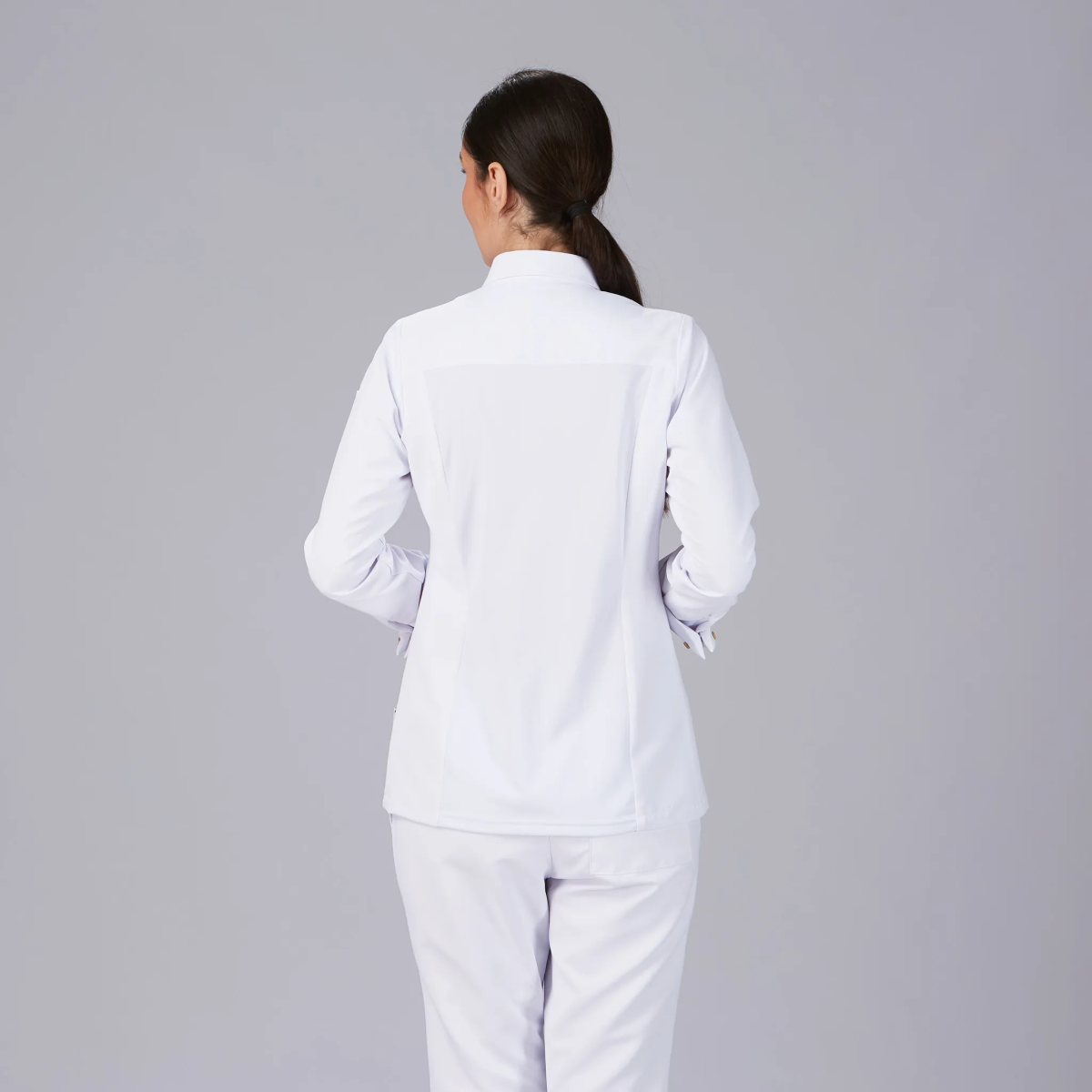 CHAQUETA MUJER CUELLO ITALIANO POL RECICLADO