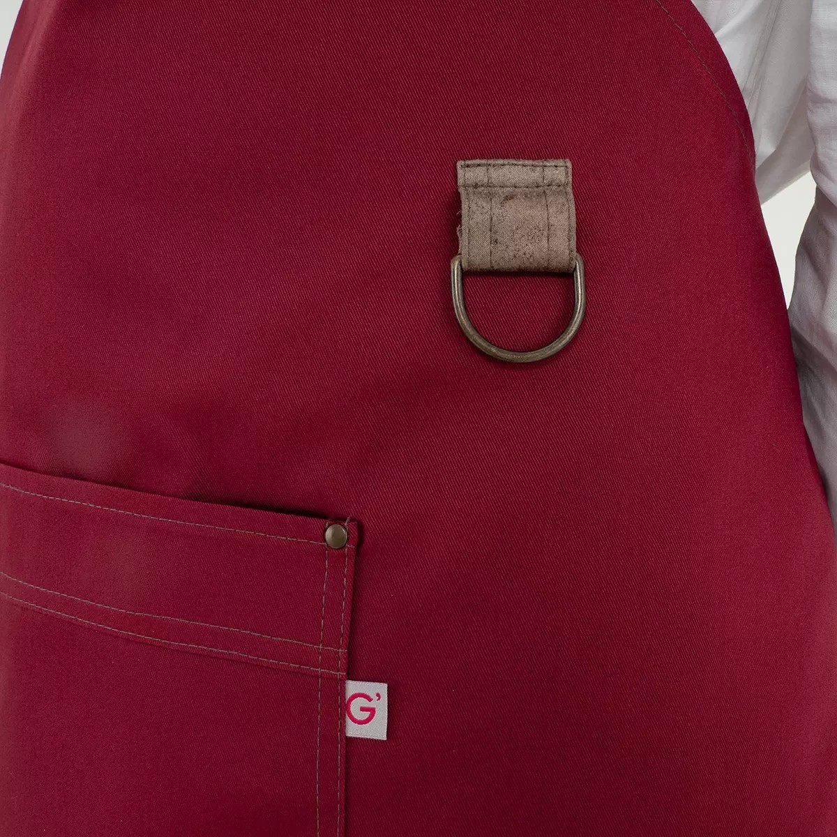 DELANTAL CON PETO CAMARERO UNISEX