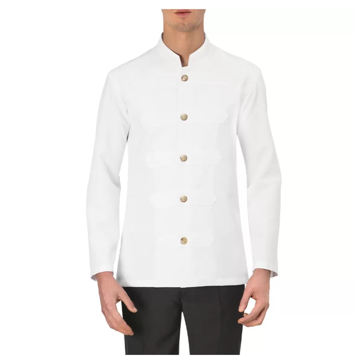 CHAQUETA HOSTELERÍA SLIM BLANCA