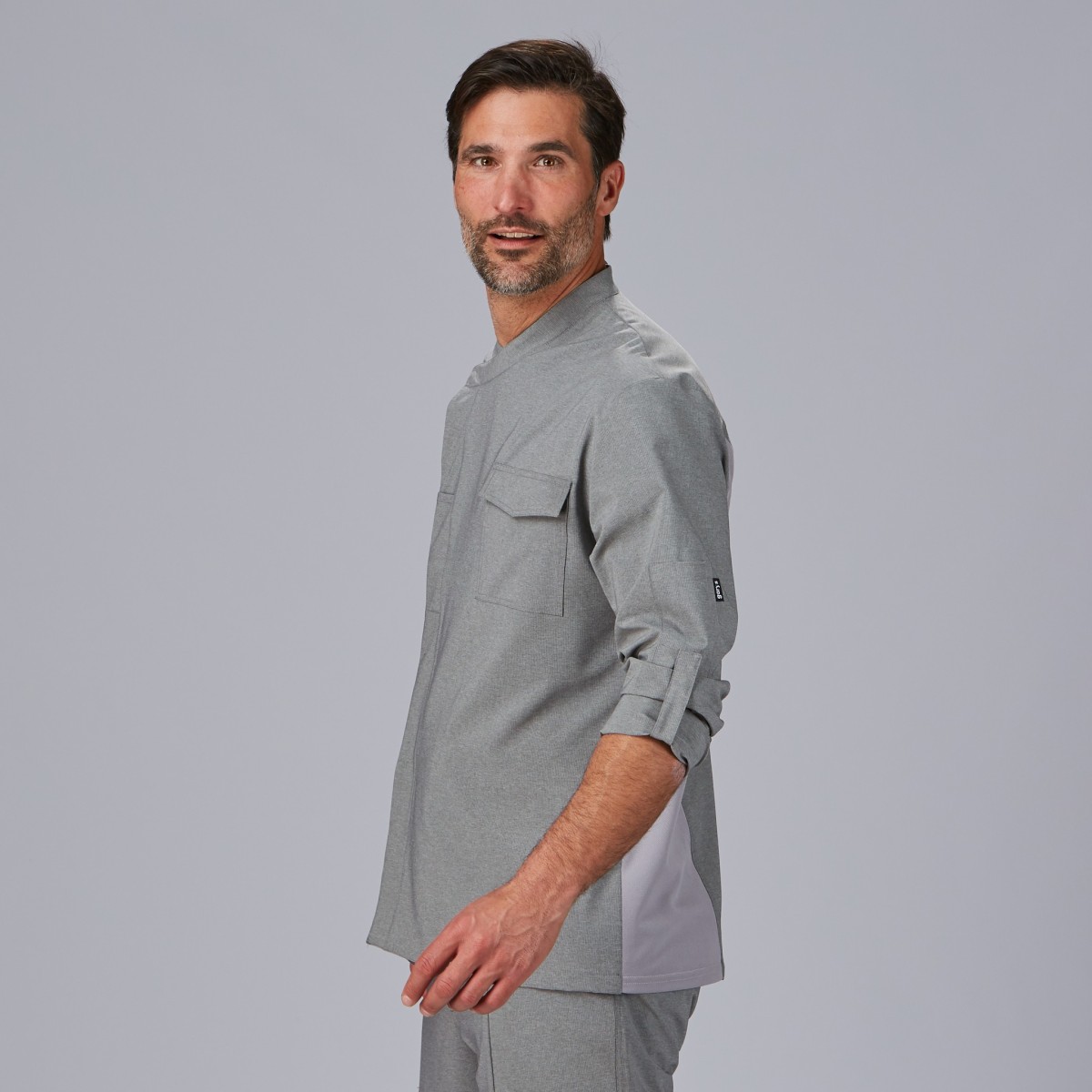 CHAQUETA COCINA UNISEX SLIM FIT TRANSPIRABLE