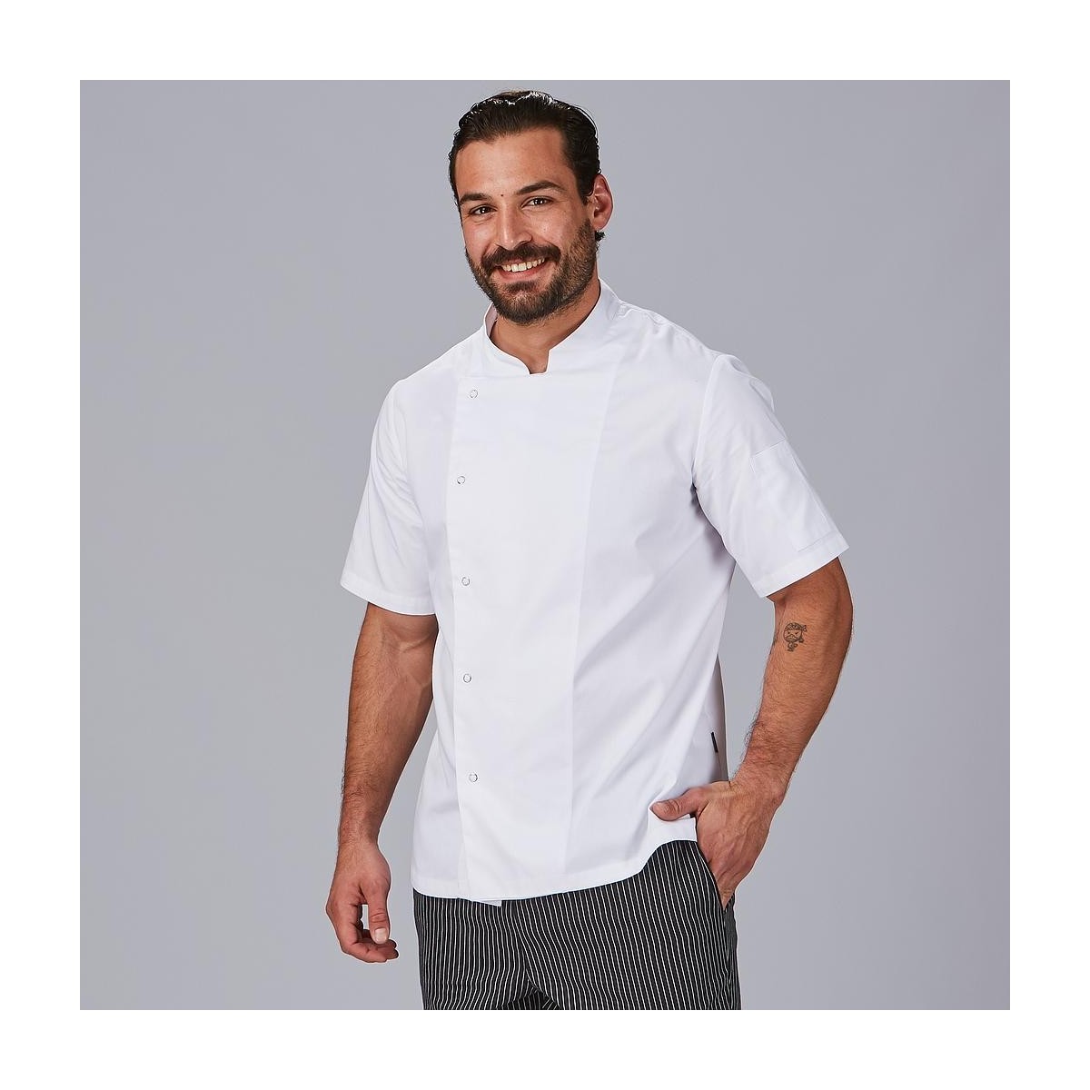 CHAQUETA DE COCINA UNISEX LUQCHAQUETA LUQUE UNISEX