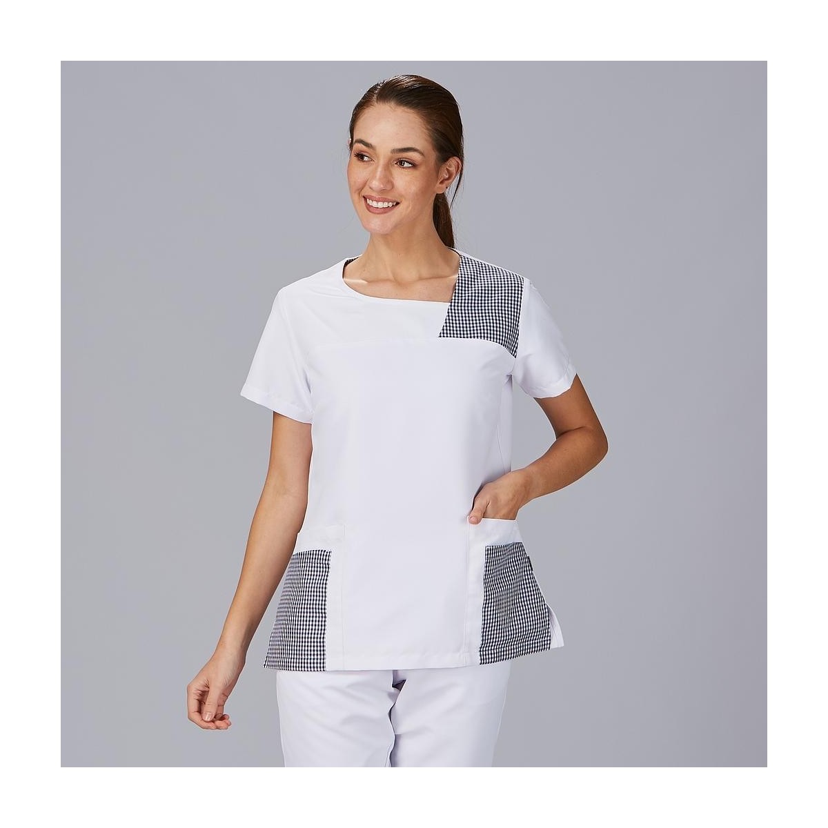 BLUSA MUJER CERRADA 100% POLIÉSTER