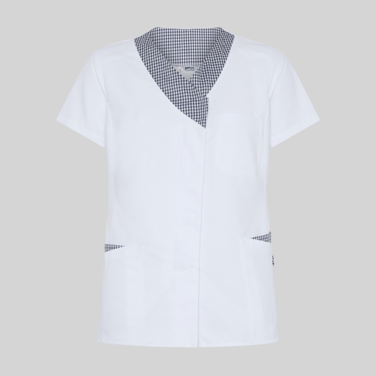 BLUSA MUJER CUELLO PICO 100% POLIESTER