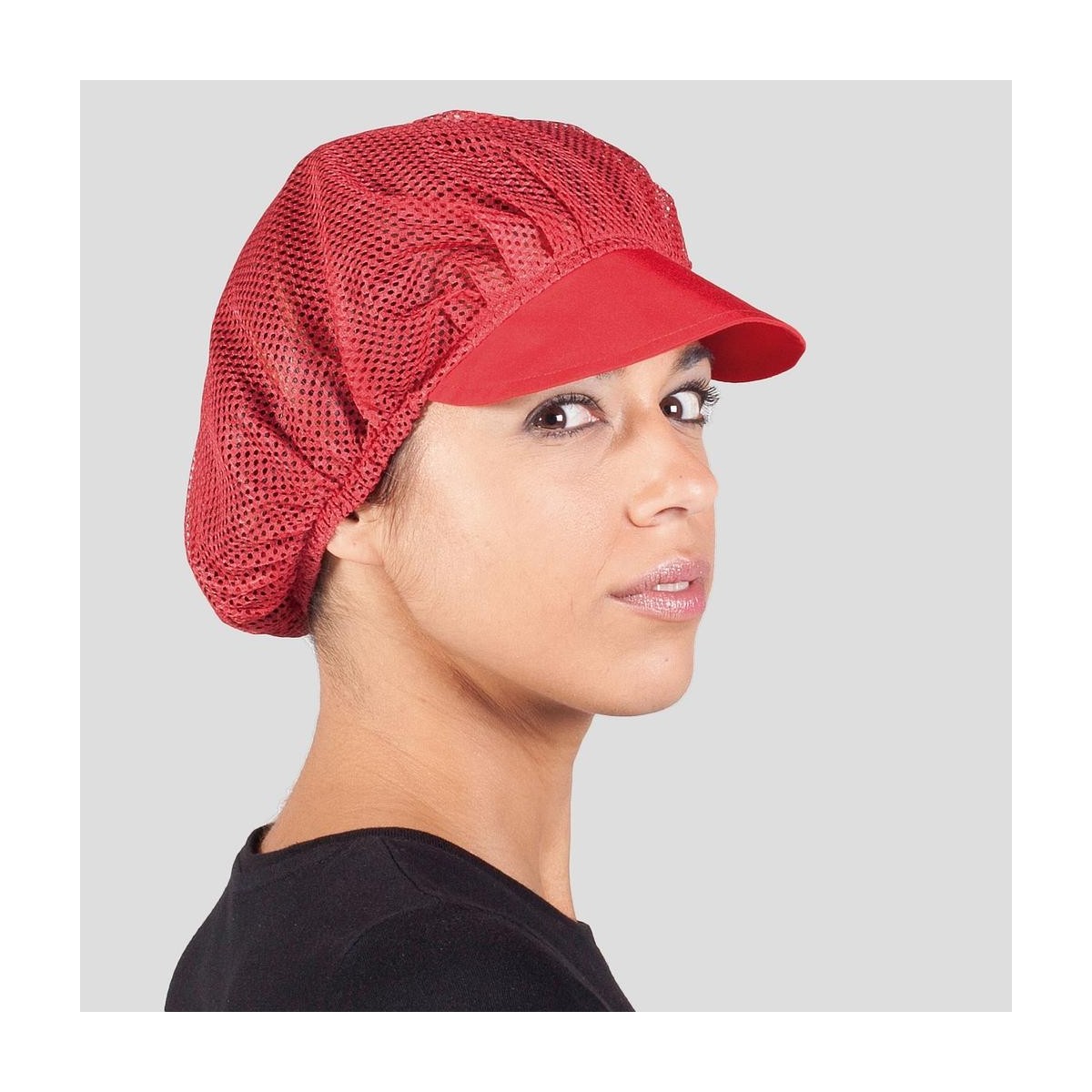 GORRA UNISEX REJILLA Y VICERA A COLOR