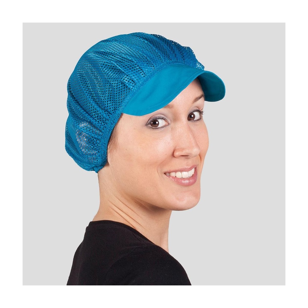GORRA UNISEX REJILLA Y VICERA A COLOR