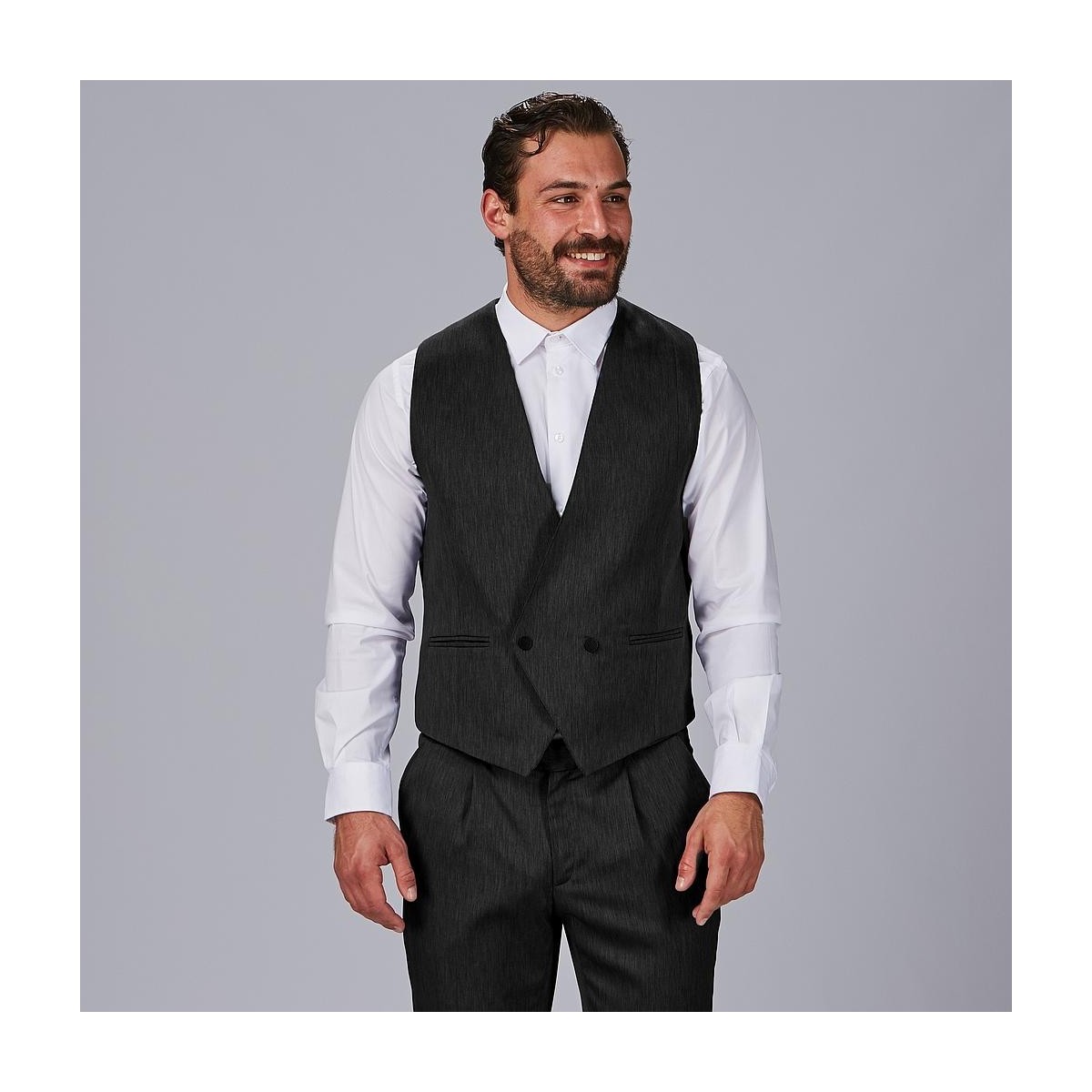 CHALECO HOMBRE CRUZADO SARGA