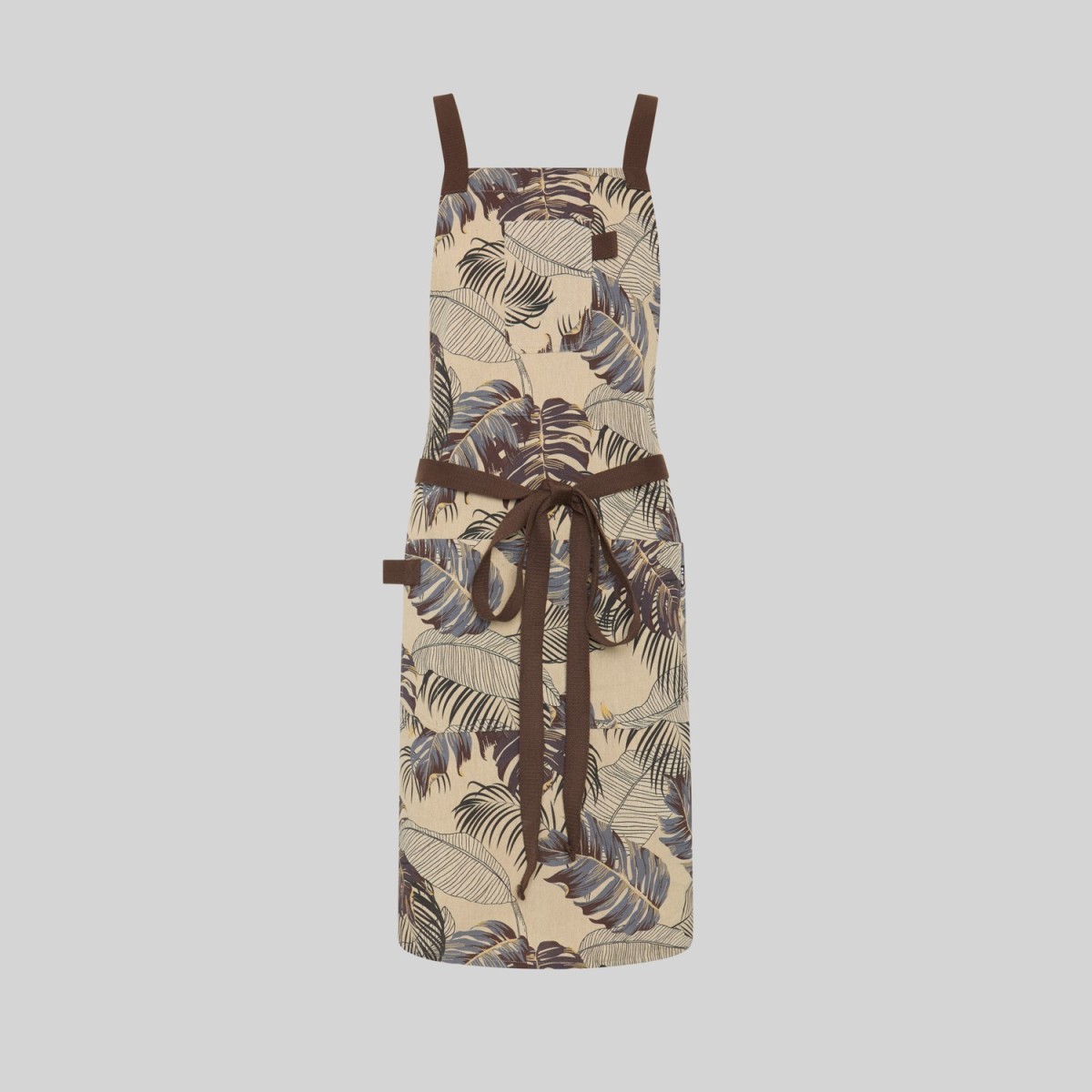 DELANTAL PETO ESTAMPADO UNISEX
