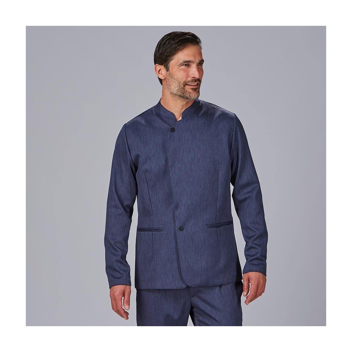 CHAQUETA CUELLO MAO BIELASTICO