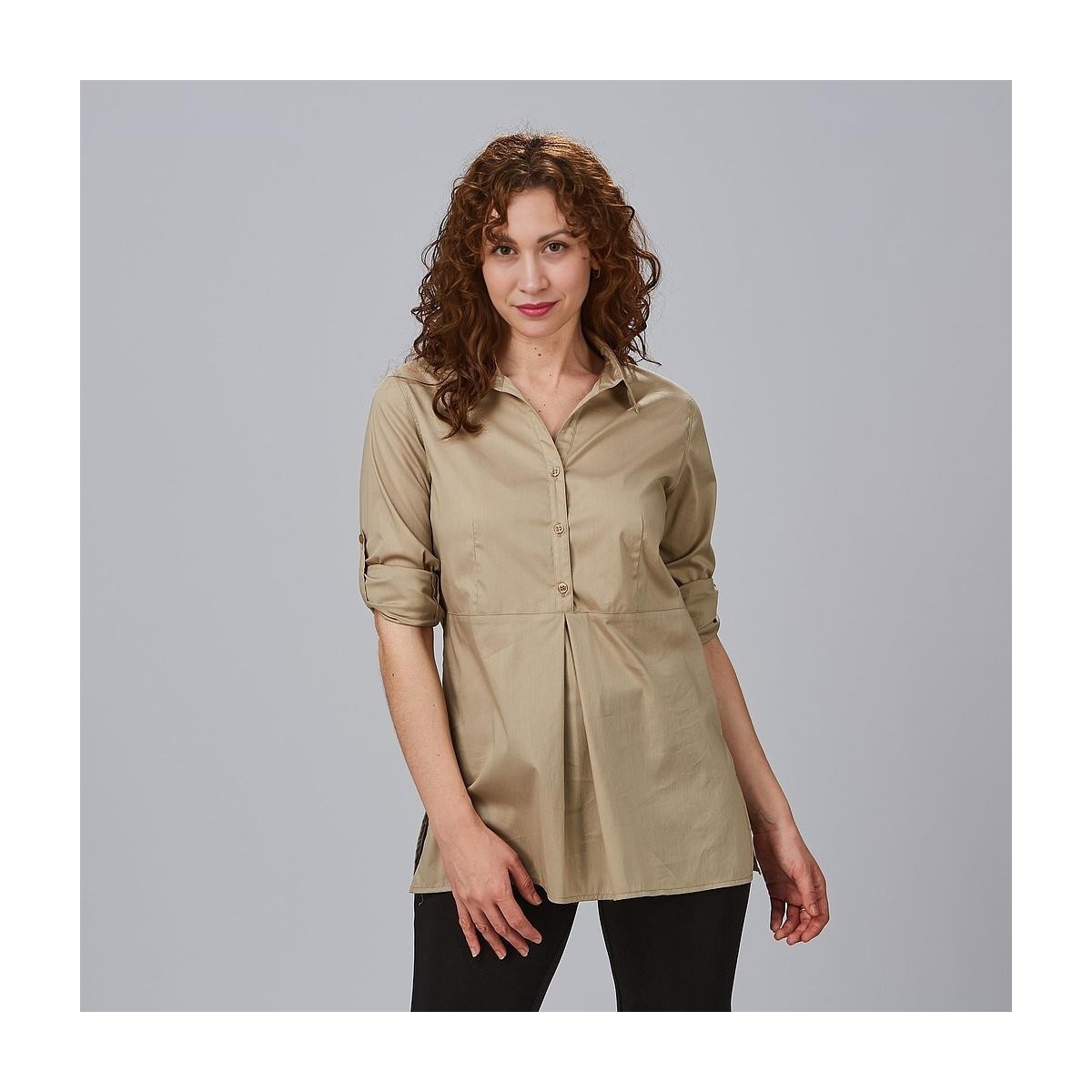 CAMISA FEMENINA REMANGABLE