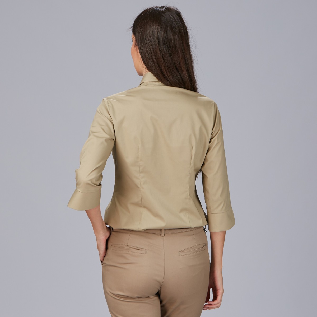 CAMISA MUJER ¾ BEA CLÁSICA