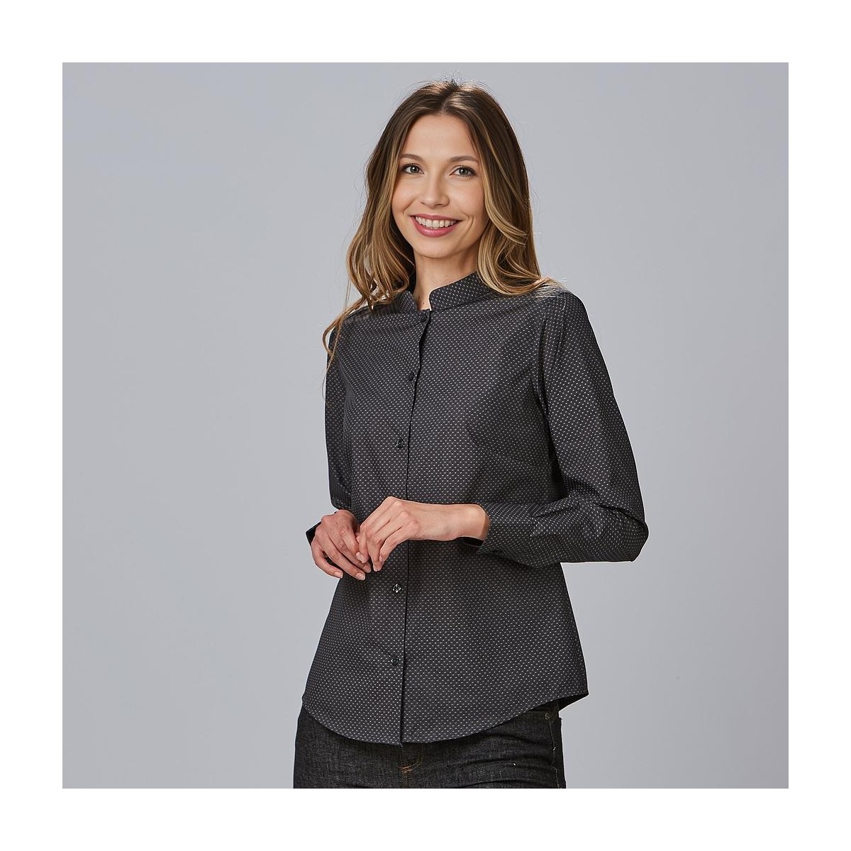 CAMISA MUJER CUELLOMAO