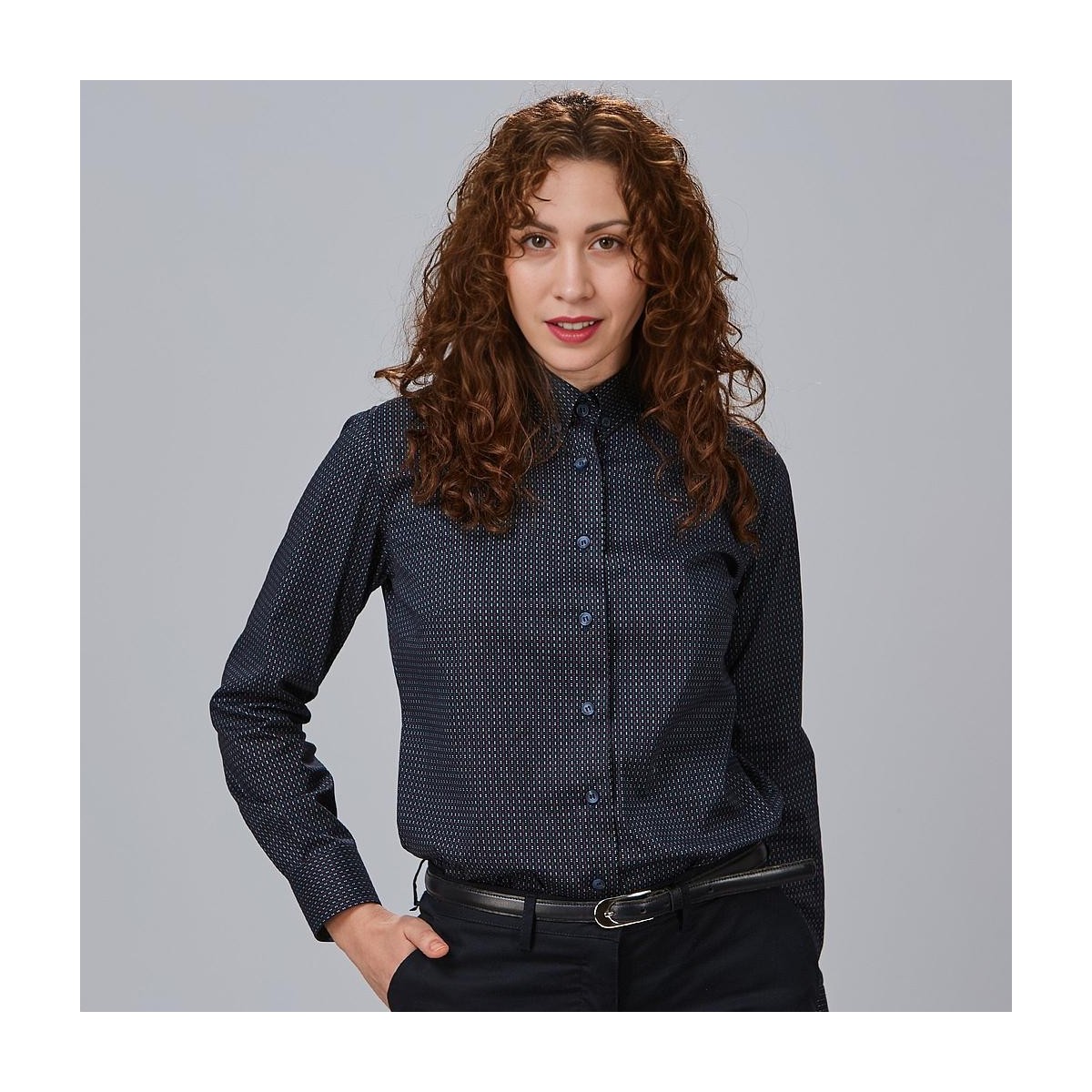 CAMISA POPELÍN PUNTOS