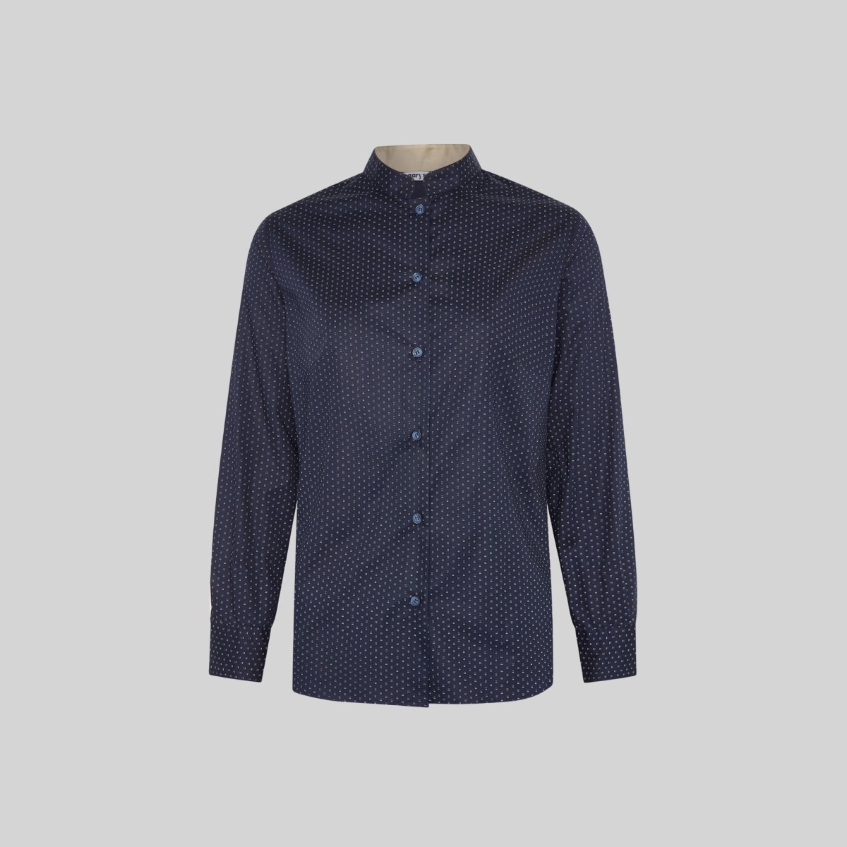 CAMISA PUNTEADO BICOLOR