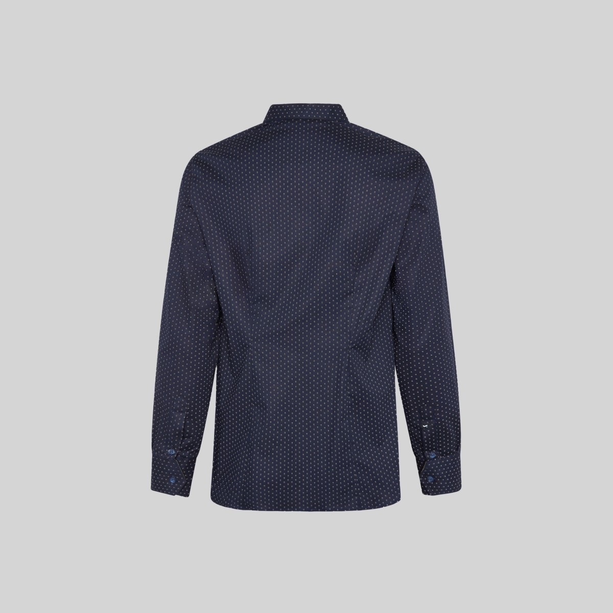 CAMISA PUNTEADO BICOLOR