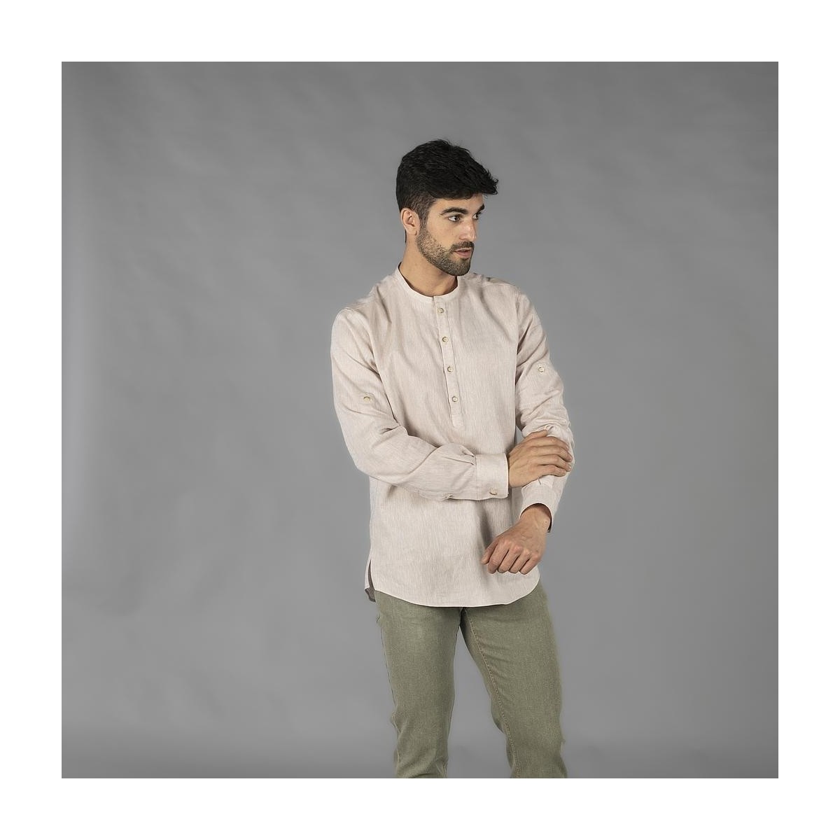 CAMISA CUELLO MAO