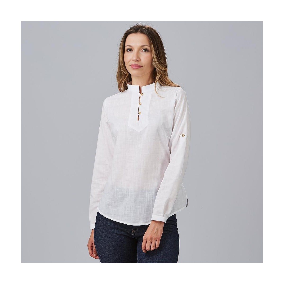 CAMISA PROFESIONAL EN FALSO LINO