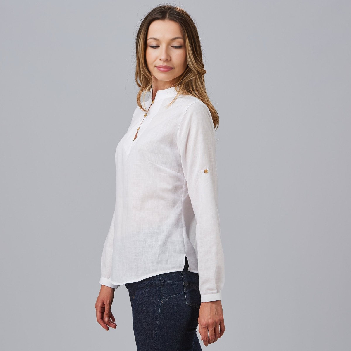 CAMISA PROFESIONAL EN FALSO LINO