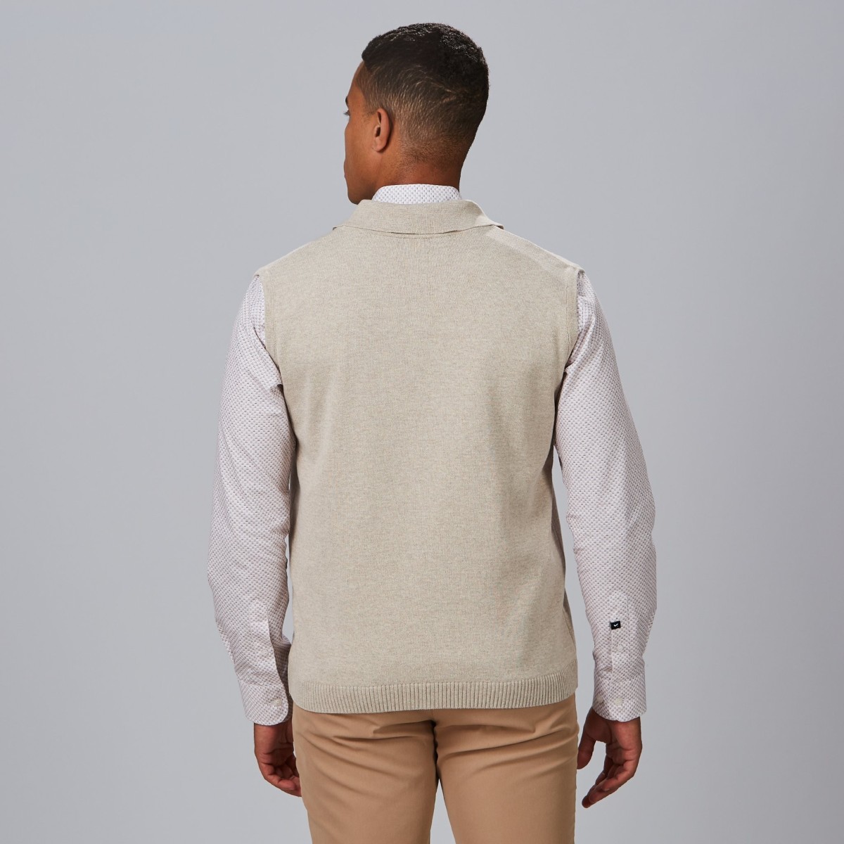 CHALECO CUELLO SOLAPA