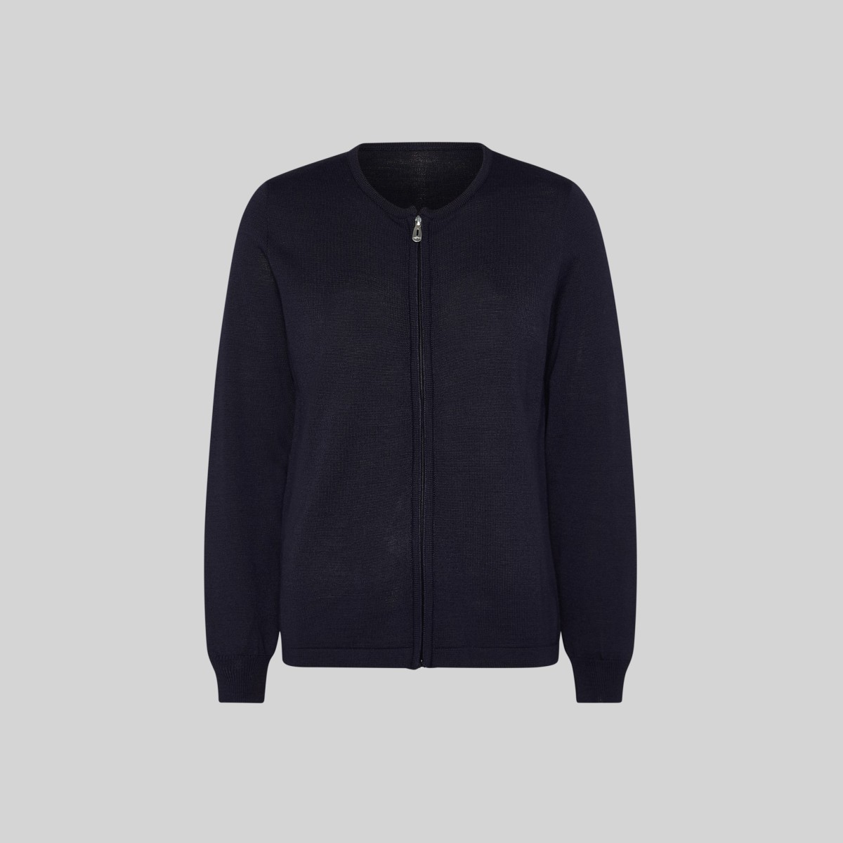 CARDIGAN PUNTO FINO CREMALLERA