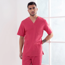CASACA SANITARIA 100% ALGODÓN GABARDINA